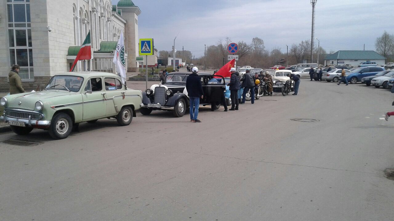 Пробег Казань-Тюлячи-Агрыз - Республиканская общественная организация  «АВТОРЕТРОКЛУБ-21»